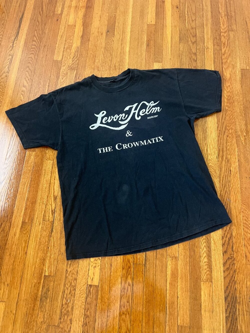 Vintage 90s Levon Helm & The Crowmatix Band Tour T-Shirt - Men's XL